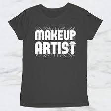 makeup artist t shirt tank top hoo