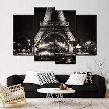 Eiffel Tower Night Lights Multi Panel