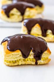 Boston Cream Puff Pastry - Pies and Tacos