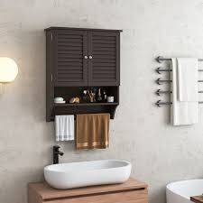 Medicine Cabinet With Towel Bar