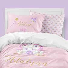 Pink Girls Room Bedding Set Princess