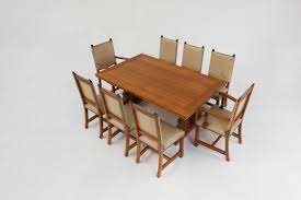 art deco dining room chairs in oak and