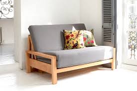 2 Seater Birch Quad Double Sofa Bed
