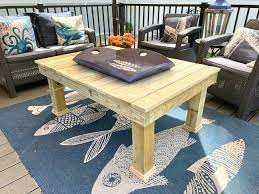 Easy Diy Outdoor Coffee Table Build