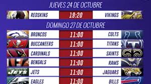 Everything has been different during this 2020 nfl season and that won't change in the playoffs. Fechas Y Horarios De La Semana 8 De La Nfl As Mexico