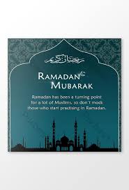 Ramadan mubarak in arabic islamic art printable. Artistic Arabic And English Ramadan Mubarak Social Media Banner Psd Free Download Pikbest