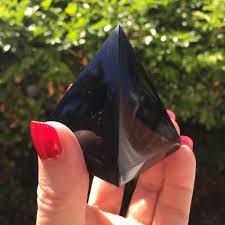 Black Obsidian Pyramid – A Surplice of Spirit