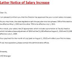 salary increment letter Letter Format      Salary Letter Templates      Free Sample  Example Format Download  