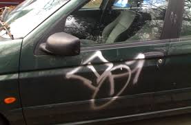 remove spray paint after your car