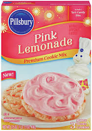 Pillsbury™ sugar refrigerated cookie dough. Amazon Com Pillsbury Pink Lemonade Premium Cookie Mix Pack Of 2 Grocery Gourmet Food