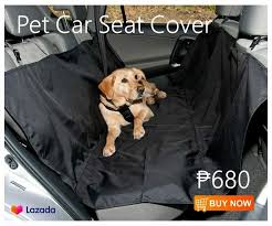 Lazada Pet Dog Cat Car Seat Cover