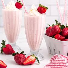 homemade strawberry milkshake recipe