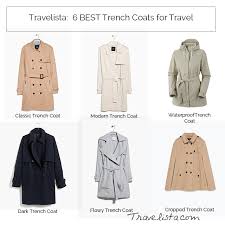 6 Best Trench Coats For Travel Travelista