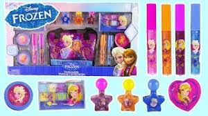 anna elsa lip gloss nail polish