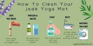 how to clean jade yoga mat step by