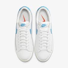 Get limitless comfort and iconic style with the nike blazer mid '77. Nike Blazer Low Leather Laser Blue Grailify