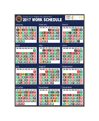 3 shift calendar templates pdf