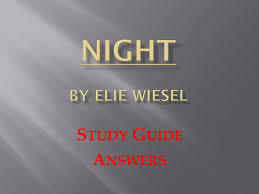 Physically, he was as awkward as a clown, yet his waiflike shyness made people smile. Ppt Night By Elie Wiesel Powerpoint Presentation Free Download Id 170530