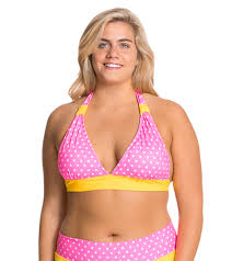 Ujena Plus Size Hot Dot Banded Top At Swimoutlet Com