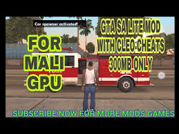 Download 50mb gta 3 game for android | apk+data | all gpu | cleo mods. Gta Sa Lite Mod With Cleo Cheats For Mali Gpu For Android
