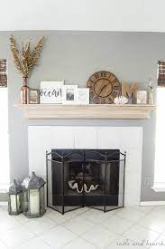 Diy Mantel Update With Crown Molding
