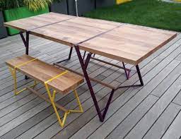 Solid Wood Dining Table Rustic
