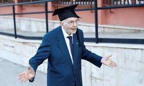 Your personal preferences, the time and resources you can put toward your course work and especially any credits you've already. The 96 Year Old Italian Has Fulfilled A Dream And Earned His Bachelor S Degree Now He S Going To Graduate 3