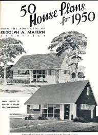 Vintage 1950 Home Plan Catalog 50 House