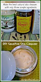 natural diy sensitive skin cleanser