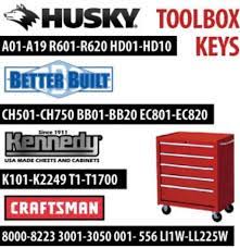 tool box replacement keys for better