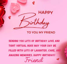 happy birthday friend images with