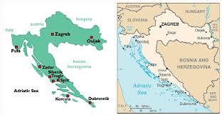 Brela is a municipality located 15 kilometres northwest of makarska. Maps Of Croatia