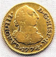 España - 1/2 Escudo 1774 Carlos III - Oro - Catawiki
