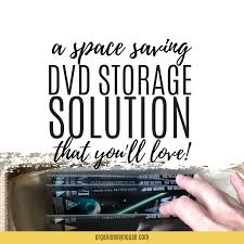 A Space Saving Dvd Storage Idea You Ll