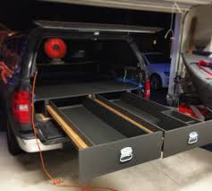 DIY truck bed storage system Bilinnredning Lagring Lagerrom