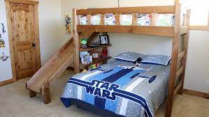 As fun as a loft bed with slide would be, there will be some serious safety considerations. Bunk Bed With Slide The Wood Whisperer