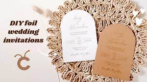 diy wedding invitations with cricut