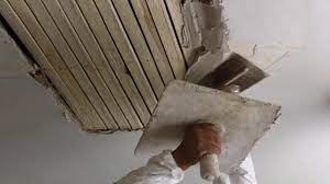 wooden lath ceiling tutorial