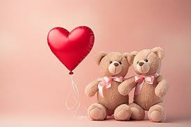 teddy bear valentine background images