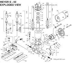 Install the meyer snow plows to work without electricity or wiring. Meyere 60 Com Meyer E 60 Quik Lift Plow Pump Exploded View And Parts List