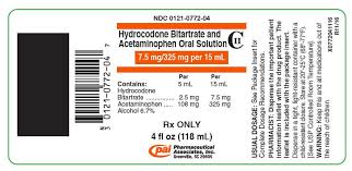 hydrocodone and acetaminophen