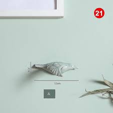 3d Ceramic Birds Shape Wall Hanging