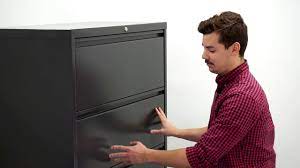 fix a lateral file cabinet if the