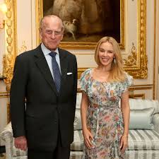 Nahrávejte, sdílejte a stahujte zdarma. Prince Philip Kylie Minogue S First Meeting With Charming Duke Of Edinburgh Daily Star
