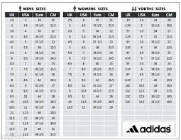 adidas size chart conversion flash