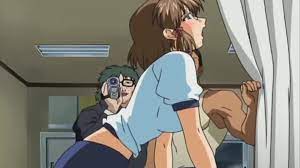 True Blue Gaiden - Cute hentai schoolgirl is blackmailed by ugly dork for  pussy licking and facial - Hentai City