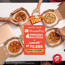 Pizza hut often offers multiple deals and codes for select food items, so be sure to take advantage every time you order! Pizza Hut Promo Harga Spesial Paket Funt4stic Box Hanya Rp 70 000 Khusus Pembayaran Dengan Shopeepay
