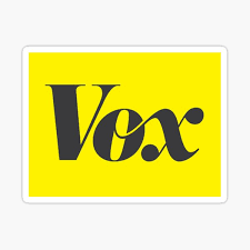 Vox News Logo" Sticker by jennrho | Redbubble