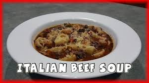 italian beef soup you