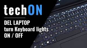 keyboad lights on dell notebook xps